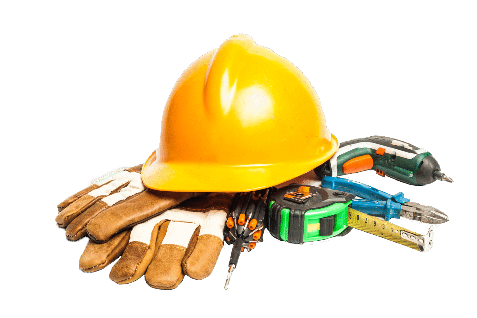 Conjunto de herramientas de construcción